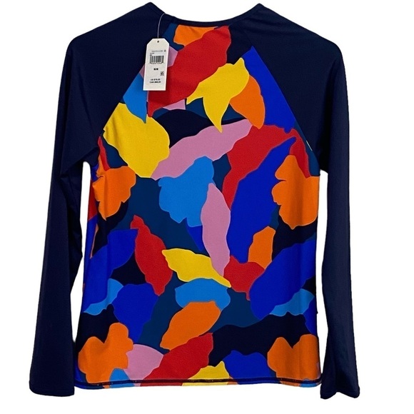 NAUTICAL- NWT - SIZE MEDIUM WOMEN’S RASH-GUARD LIGHTWEIGHT LONG SLEEVE B13 - Picture 4 of 10